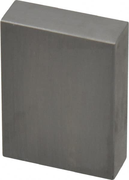 Value Collection - 1" Rectangular Steel Gage Block - Accuracy Grade 0, Includes NIST Traceability Certification - Americas Industrial Supply