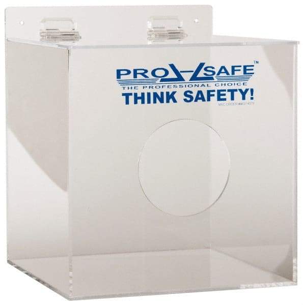 PRO-SAFE - Table and Wall Mount Miscellaneous Dispenser - 10 Inch Wide x 10 Inch Deep x 10 Inch High - Americas Industrial Supply
