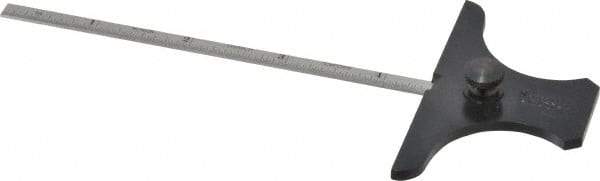 Starrett - Rule Depth Gages Minimum Measurement (Inch): 0 Maximum Measurement (Inch): 6 - Americas Industrial Supply