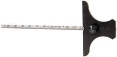 Starrett - Rule Depth Gages Minimum Measurement (mm): 0.00 Maximum Measurement (mm): 150.00 - Americas Industrial Supply