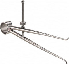 Starrett - 6 Inch Leg, Spring Joint, Ground Steel, Polished, Inside Caliper - 6 Inch Max Measurement, 150mm Max Measurement, Round Leg - Americas Industrial Supply