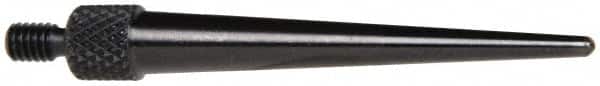 Starrett - #4-48, 1/16" Ball Diam, Steel Tapered Contact Point - 1-7/16" Contact Point Length, Use with AGD Dial Indicators - Americas Industrial Supply
