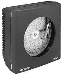 Dickson - 24 Hour Recording Time Chart - Use with 4 Inch Temperature and Humidity Recorders - Americas Industrial Supply