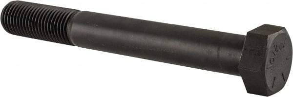 Value Collection - 1-3/4 - 5 UNC, 14" Length Under Head Hex Head Cap Screw - Partially Threaded, Grade 8 Alloy Steel, Uncoated, 2-5/8" Hex - Americas Industrial Supply