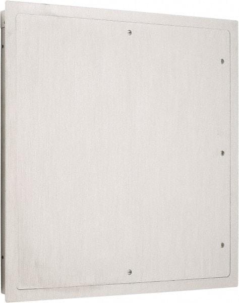 Karp - 25-1/2" Wide x 25-1/2" High, Stainless Steel Universal Access Door - 24" Opening Width, 24" Opening Height - Americas Industrial Supply