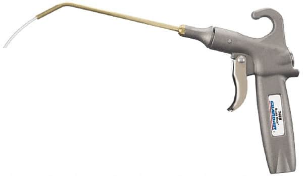 Guardair - 120 Max psi Safety Flexible Extension Tube Pistol Grip Blow Gun - 1/4 NPT, 12" Tube Length, Aluminum - Americas Industrial Supply