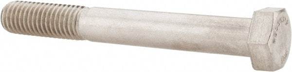 Value Collection - 1/2-13 UNC, 4" Length Under Head Hex Head Cap Screw - Partially Threaded, Grade 316 Stainless Steel, Uncoated, 3/4" Hex - Americas Industrial Supply