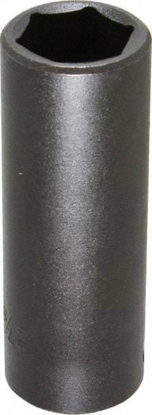 Blackhawk by Proto - 1/2" Drive 7/8" Deep Impact Socket - 6 Points, 3-1/2" OAL - Americas Industrial Supply