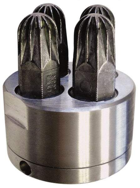 Guardair - Blow Gun Maximum Air Cluster - 1/4 NPT, 2-1/2" Hose Length, Zinc - Americas Industrial Supply