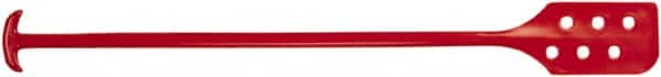 Remco - Red Polypropylene Mixing Paddle with Holes - 52" Overall Length - Americas Industrial Supply