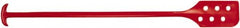 Remco - Red Polypropylene Mixing Paddle with Holes - 52" Overall Length - Americas Industrial Supply