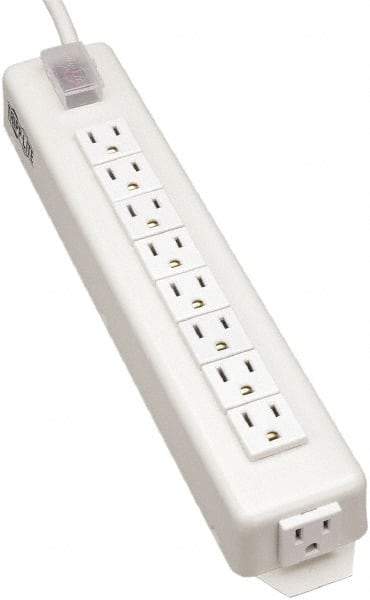 Tripp-Lite - 9 Outlets, 120 VAC15 Amps, 15' Cord, Power Outlet Strip - Keyhole, Tab Mount, 5-15 NEMA Configuration, 13-3/4" Strip - Americas Industrial Supply