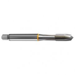 12-24 Dia. - 2B - 3 FL - Cobalt Plug Yellow Ring Tap - Bright Finish FORM-B DIN 371 - Americas Industrial Supply