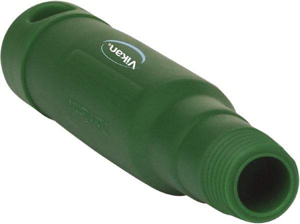 Vikan - 6-1/2 x 1-5/32" Polypropylene Squeegee Handle - European Threaded Connection, Green - Americas Industrial Supply