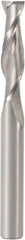 Seco - 10mm, 40mm LOC, 10mm Shank Diam, 100mm OAL, 2 Flute, Solid Carbide Square End Mill - Single End, Uncoated, Spiral Flute, 30° Helix, Centercutting, Right Hand Cut, Right Hand Flute, Series J93 - Americas Industrial Supply