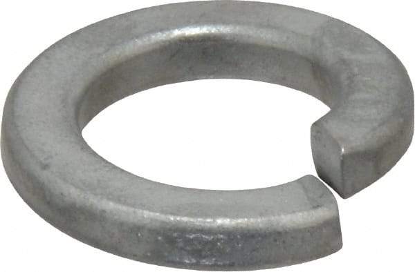 Value Collection - 3/4", 0.753" ID, 0.188" Thick Split Lock Washer - Steel, Zinc-Plated Finish, 0.753" Min ID, 0.766" Max ID, 1.265" Min OD, 1.271" Max OD - Americas Industrial Supply