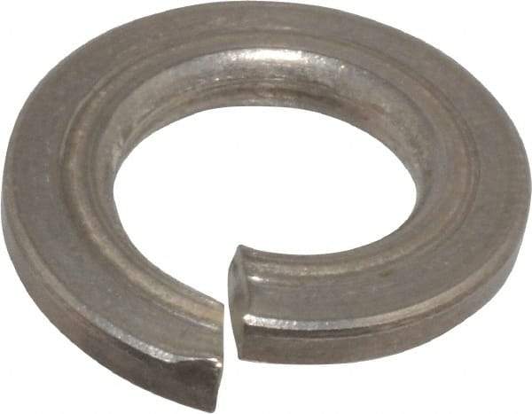Value Collection - 3/8", 0.094" Thick Split Lock Washer - 18-8 Stainless Steel, 0.377" Min ID, 0.385" Max ID, 0.156" Min OD, 0.68" Max OD - Americas Industrial Supply