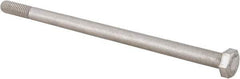 Value Collection - 5/16-18 UNC, 6" Length Under Head Hex Head Cap Screw - Grade 18-8 Stainless Steel, 1/2" Hex - Americas Industrial Supply