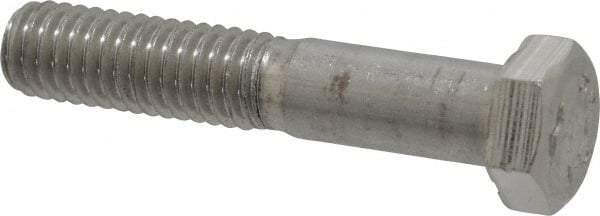 Value Collection - 3/8-16 UNC, 2" Length Under Head Hex Head Cap Screw - Grade 18-8 Stainless Steel, 9/16" Hex - Americas Industrial Supply