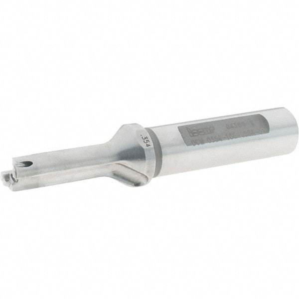 Iscar - 0.354 to 0.37" Diam, 3xD, 1.06" Max Depth, 1/2" Shank Diam, 3.3" OAL, Replaceable Tip Drill - IDI-SG, IDI-SK Insert, DCM Toolholder, Series ChamDrill - Americas Industrial Supply