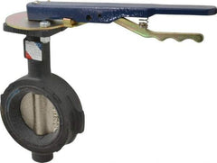 NIBCO - 3" Pipe, Wafer Butterfly Valve - Lever Handle, Ductile Iron Body, EPDM Seat, 250 WOG, Ductile Iron Disc, Stainless Steel Stem - Americas Industrial Supply