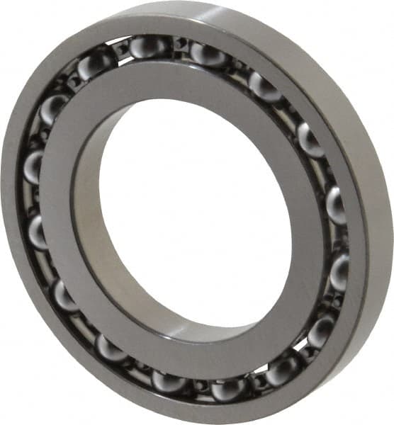 SKF - 40mm Bore Diam, 68mm OD, Open Deep Groove Radial Ball Bearing - 9mm Wide, 1 Row, Round Bore, 2,060 Lb Static Capacity, 2,990 Lb Dynamic Capacity - Americas Industrial Supply