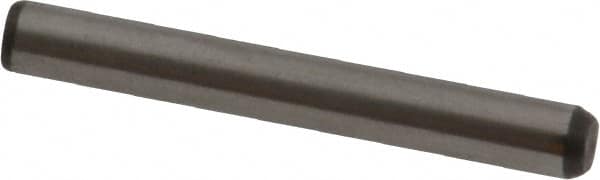 Made in USA - 5/32" Diam x 1-1/4" Pin Length 416 Stainless Steel Precision Dowel Pin - Passivated Finish, C 36-42 Hardness, 2 Beveled End - Americas Industrial Supply