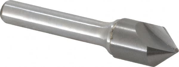 Keo - 1-3/4" Head Diam, 3/4" Shank Diam, 1 Flute 100° High Speed Steel Countersink - Americas Industrial Supply