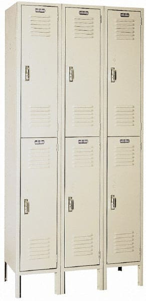 Lyon - 6 Door, 2 Tier, Locker - Americas Industrial Supply