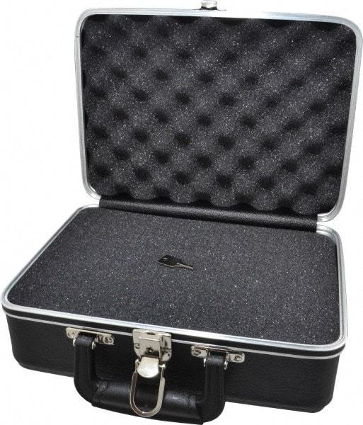 Platt - 12" Wide x 5" High, Clamshell Hard Case - Black, Plastic - Americas Industrial Supply