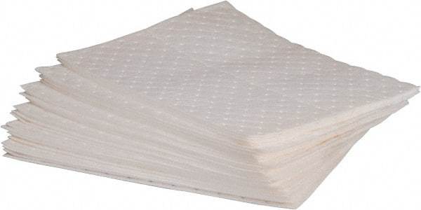 Brady SPC Sorbents - 19.5 Gal Capacity per Package, Oil Only Pad - 19" Long x 15" Wide, Polypropylene - Americas Industrial Supply