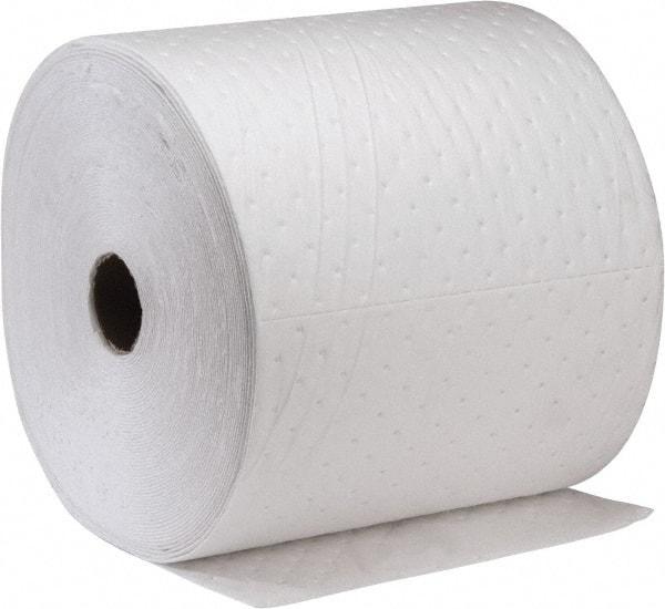 Brady SPC Sorbents - 18 Gal Capacity per Package, Oil Only Roll - 150' Long x 15" Wide, Polypropylene - Americas Industrial Supply