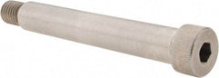 Value Collection - 3/4" Shoulder Diam x 4-3/4" Shoulder Length, 5/8-11 UNC, Hex Socket Shoulder Screw - 18-8 Stainless Steel, Uncoated, 1/2" Head Height x 1" Head Diam - Americas Industrial Supply