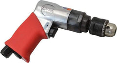 Sioux Tools - 3/8" Keyed Chuck - Pistol Grip Handle, 2,300 RPM, 0.33 hp - Americas Industrial Supply