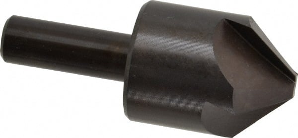 Hertel - 1-1/4" Head Diam, 1/2" Shank Diam, 4 Flute 90° High Speed Steel Countersink - Americas Industrial Supply