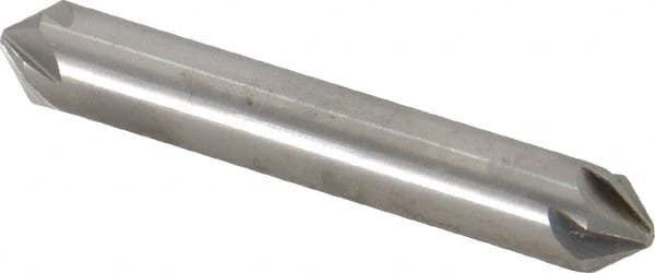 Hertel - 3/8" Head Diam, 3/8" Shank Diam, 6 Flute 82° High Speed Steel Countersink - Americas Industrial Supply