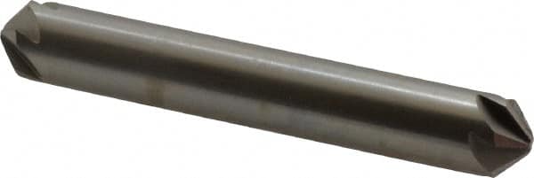 Hertel - 3/8" Head Diam, 3/8" Shank Diam, 6 Flute 100° High Speed Steel Countersink - Americas Industrial Supply