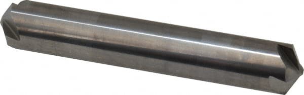 Hertel - 1/2" Head Diam, 1/2" Shank Diam, 4 Flute 120° Solid Carbide Countersink - Americas Industrial Supply