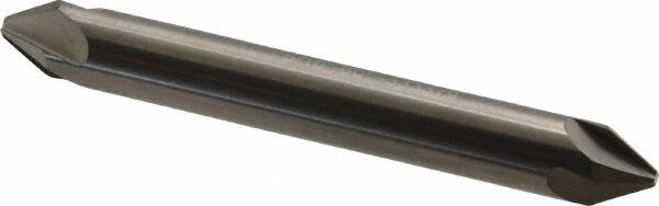 Hertel - 5/16" Head Diam, 5/16" Shank Diam, 4 Flute 60° Solid Carbide Countersink - Americas Industrial Supply