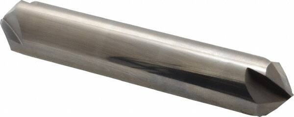 Hertel - 5/8" Head Diam, 5/8" Shank Diam, 4 Flute 90° Solid Carbide Countersink - Americas Industrial Supply