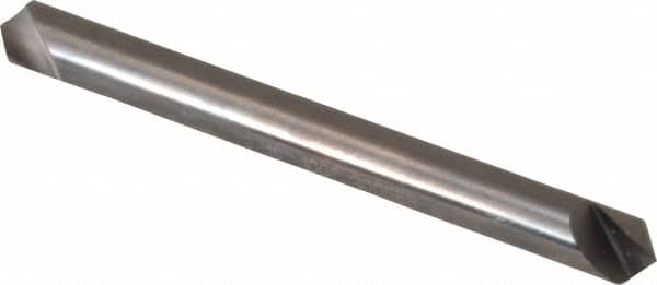 Hertel - 3/16" Head Diam, 3/16" Shank Diam, 1 Flute 100° Solid Carbide Countersink - Americas Industrial Supply