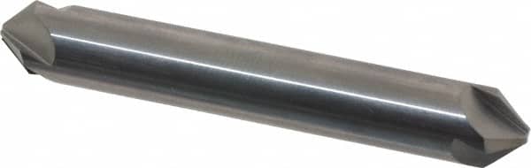 Hertel - 3/8" Head Diam, 3/8" Shank Diam, 4 Flute 90° Solid Carbide Countersink - Americas Industrial Supply
