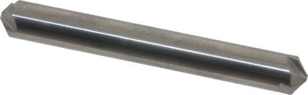 Hertel - 1/4" Head Diam, 1/4" Shank Diam, 4 Flute 110° Solid Carbide Countersink - Americas Industrial Supply