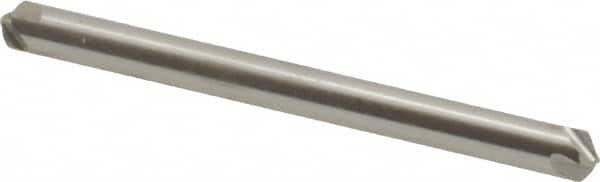 Hertel - 1/8" Head Diam, 1/8" Shank Diam, 4 Flute 110° High Speed Steel Countersink - Americas Industrial Supply