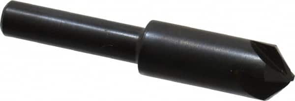 Hertel - 3/8" Head Diam, 1/4" Shank Diam, 4 Flute 90° High Speed Steel Countersink - Americas Industrial Supply