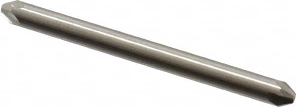 Hertel - 1/8" Head Diam, 1/8" Shank Diam, 4 Flute 60° High Speed Steel Countersink - Americas Industrial Supply