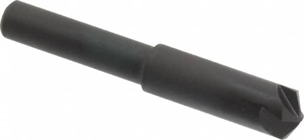 Hertel - 5/16" Head Diam, 1/4" Shank Diam, 4 Flute 120° High Speed Steel Countersink - Americas Industrial Supply