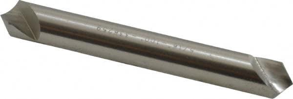 Hertel - 5/16" Head Diam, 5/16" Shank Diam, 1 Flute 100° High Speed Steel Countersink - Americas Industrial Supply