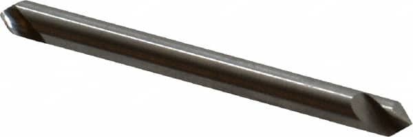 Hertel - 1/8" Head Diam, 1/8" Shank Diam, 1 Flute 82° High Speed Steel Countersink - Americas Industrial Supply