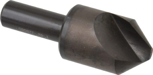 Hertel - 1" Head Diam, 1/2" Shank Diam, 1 Flute 82° High Speed Steel Countersink - Americas Industrial Supply